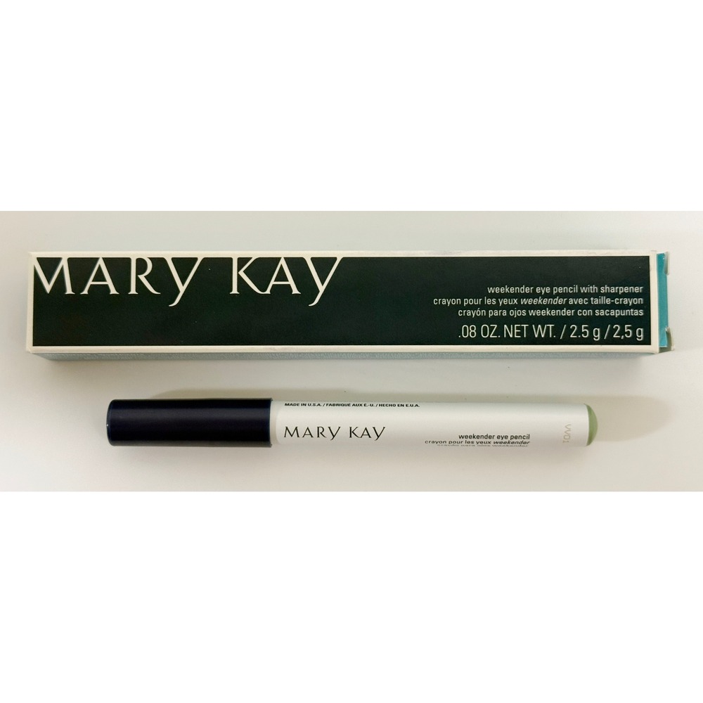 Mary Kay Weekender Eye Pencil Women .08 oz Sage Green with Sharpener